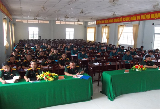 Ban Chỉ huy Quân sự huyện Trà Cú: Ra quân huấn luyện năm 2023