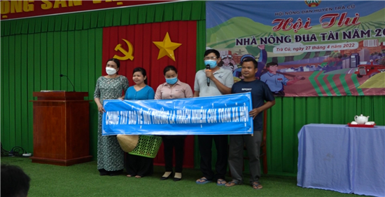 Hội Nông dân huyện Trà Cú: Tổ chức Hội thi “Nhà nông đua tài năm 2022”