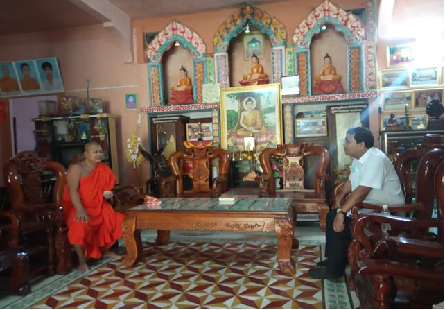 Phó Bí thư Tỉnh ủy Trà Vinh: Thăm tặng quà các chùa Khmer nhân dịp Chôl-Chnam-Thmây năm 2020 tại huyện Trà Cú